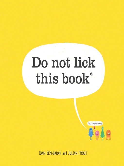 Title details for Do Not Lick This Book by Idan Ben-Barak - Wait list